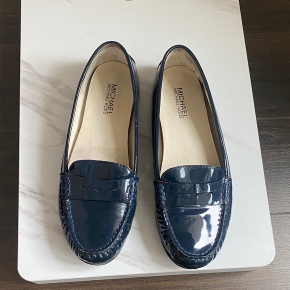 Michael Kors Patent Leather Driving Loafers - Picture 3 of 5